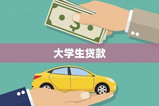 大观大学生贷款
