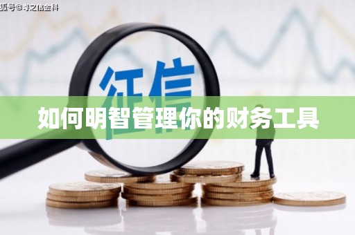 大观如何明智管理你的财务工具
