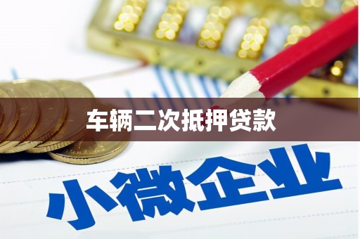 大观车辆二次抵押贷款
