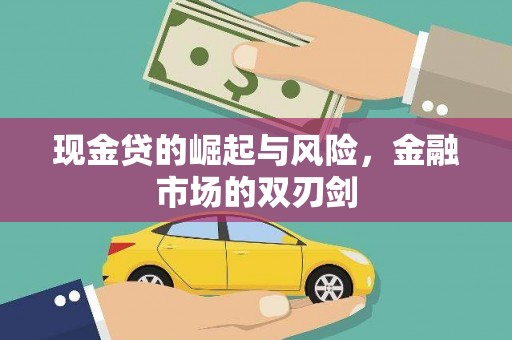 大观现金贷的崛起与风险，金融市场的双刃剑