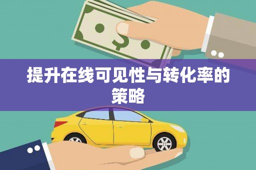 大观提升在线可见性与转化率的策略