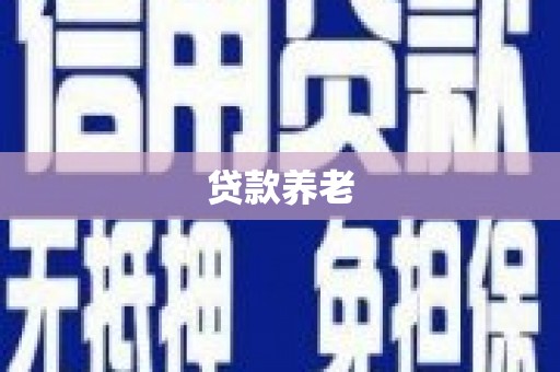 大观贷款养老