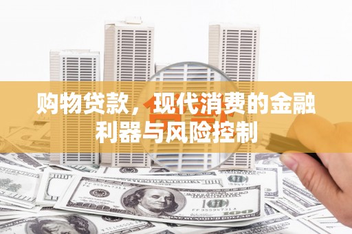 大观购物贷款，现代消费的金融利器与风险控制