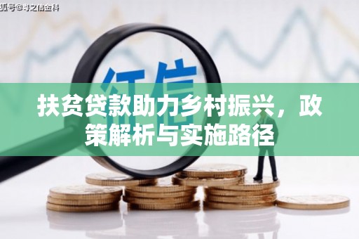 大观扶贫贷款助力乡村振兴，政策解析与实施路径