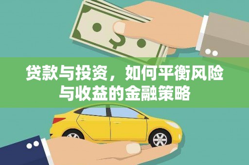 大观贷款与投资，如何平衡风险与收益的金融策略