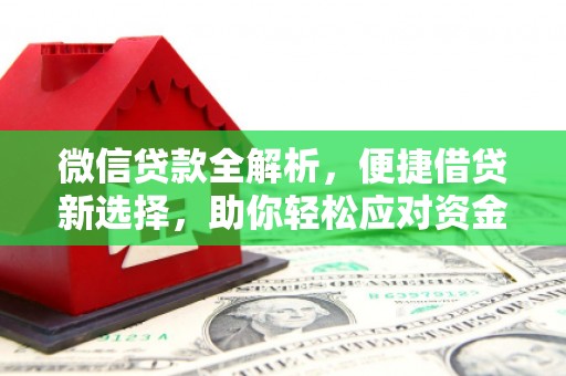 大观微信贷款全解析，便捷借贷新选择，助你轻松应对资金需求